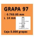 Grapa linea 97 - 12 GR009712