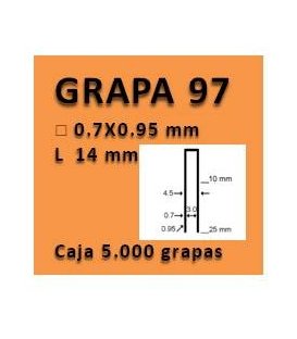 Grapa linea 97 - 14 GR009714