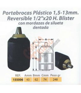 Portabrocas automático plástico Wesser 155005